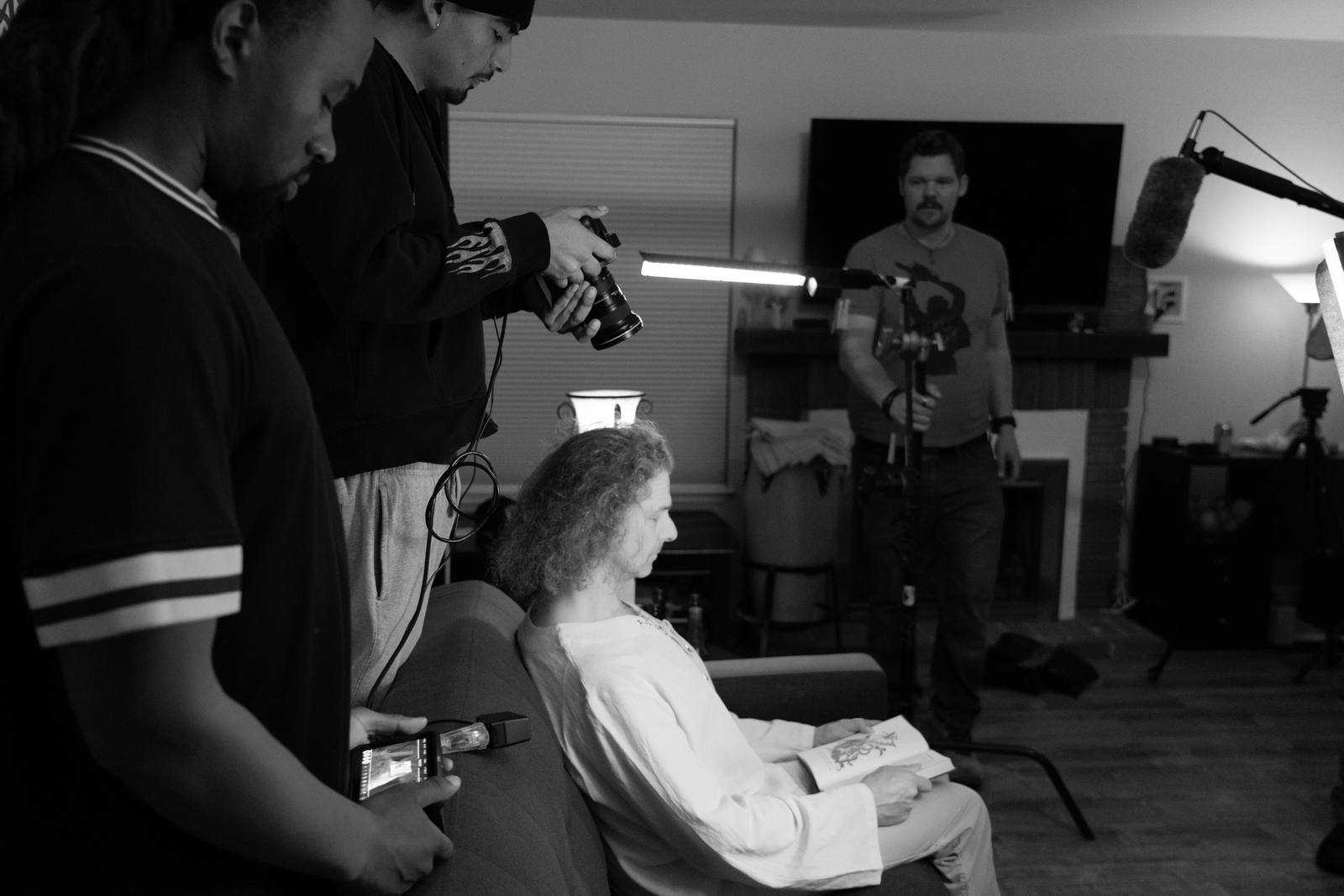 Over-the-shoulder shot setup — Rywind